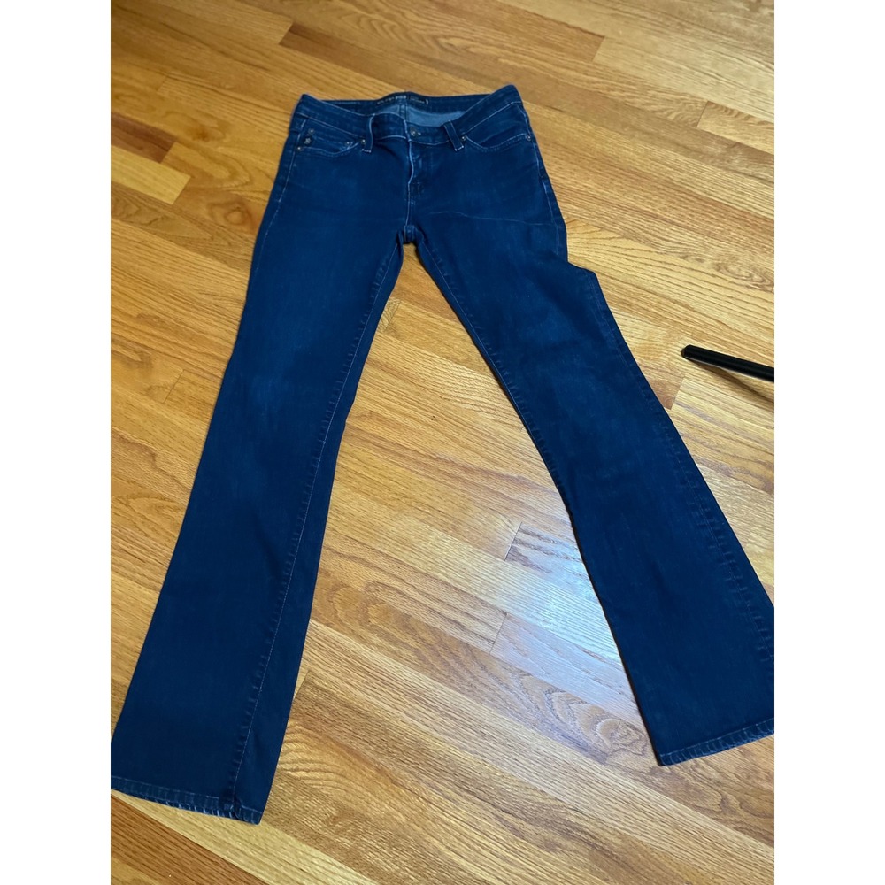 Big Star Pride Low Rise  Bootcut Jeans Dark Wash Denim Classic Style Size 27L